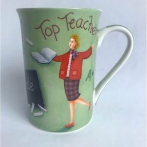 Kent Pottery Top Teacher Coffee Mug